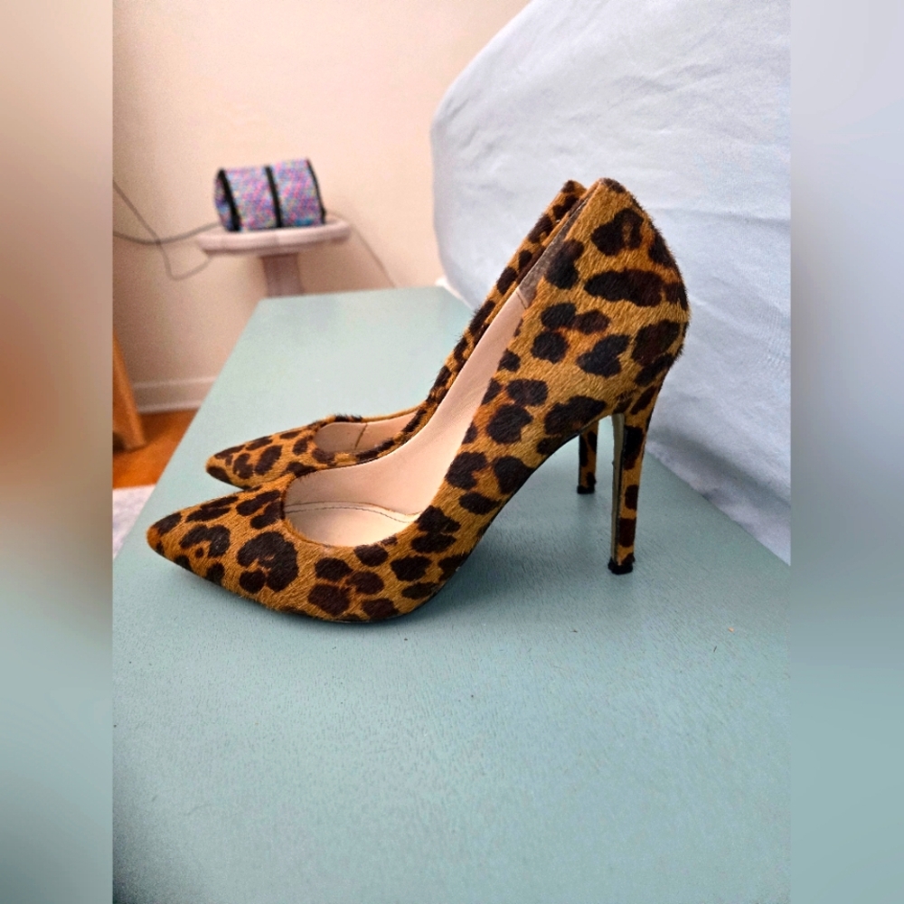 Cheetah Print Pumps